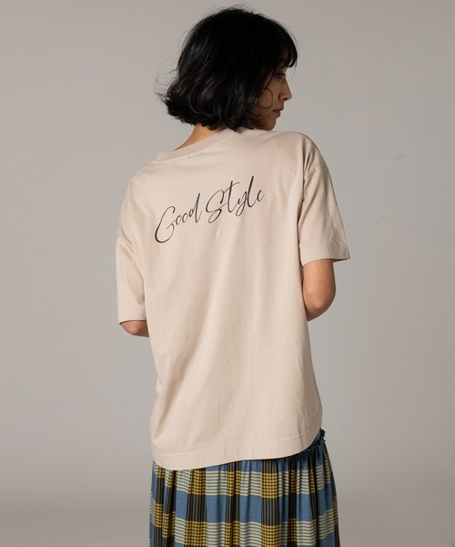 DOUBLE STANDARD CLOTHING(ダブルスタンダードクロージング)の「CA ラスティック天竺カットソー(Tシャツ/カットソー・レディース・オフホワイト/ベージュ/ブラック・36/38)」の7枚目の写真