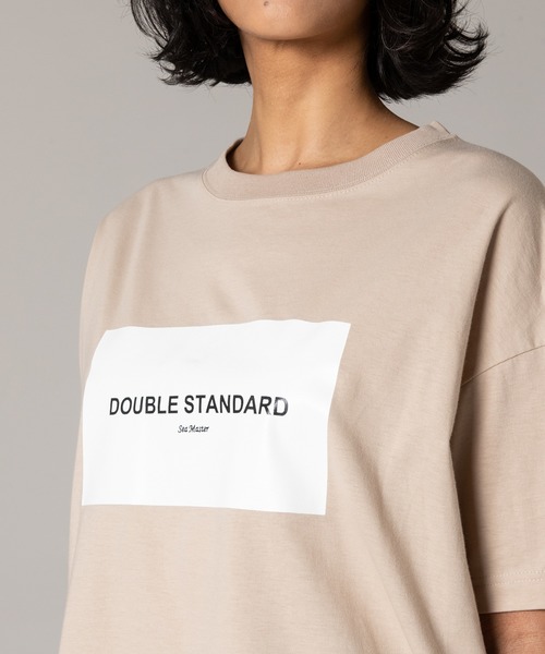 DOUBLE STANDARD CLOTHING(ダブルスタンダードクロージング)の「CA ラスティック天竺カットソー(Tシャツ/カットソー・レディース・オフホワイト/ベージュ/ブラック・36/38)」の9枚目の写真