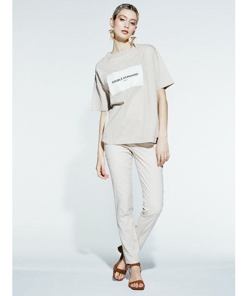 DOUBLE STANDARD CLOTHING(ダブルスタンダードクロージング)の「CA ラスティック天竺カットソー(Tシャツ/カットソー・レディース・オフホワイト/ベージュ/ブラック・36/38)」の18枚目の写真