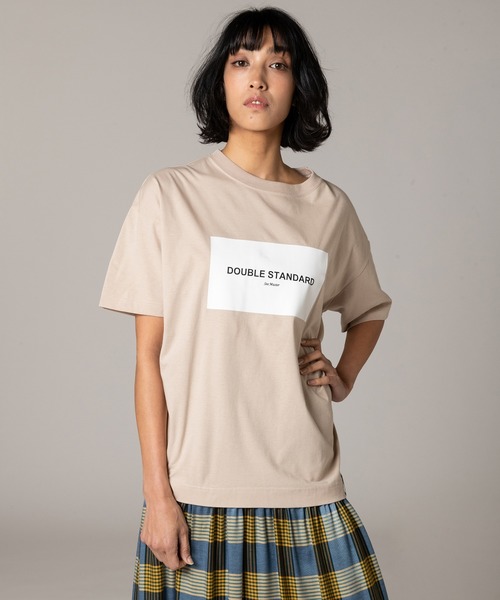 DOUBLE STANDARD CLOTHING(ダブルスタンダードクロージング)の「CA ラスティック天竺カットソー(Tシャツ/カットソー・レディース・オフホワイト/ベージュ/ブラック・36/38)」の19枚目の写真