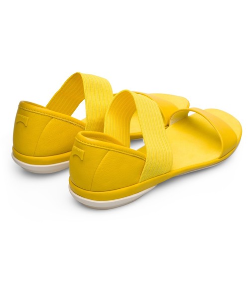 CAMPER（カンペール）の「[カンペール] RIGHT NINA / ストラップサンダル プレーントゥ（サンダル・レディース・イエロー・23.0cm/23.5cm/24.0cm/22.0cm/25.0cm）」の4枚目の写真