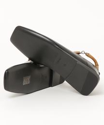 新品未使用　JIL SANDER バンブーフラットミュール　37 New, Unused JIL SANDER Bamboo Flat Mules, Size 37