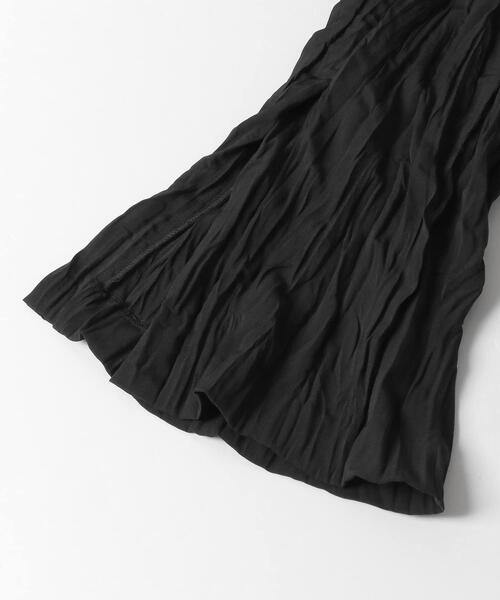 LAATO(ラート)の「WRINKLES SLIT PANTS(その他パンツ・レディース・ブラック/キャメル・38/36)」の8枚目の写真