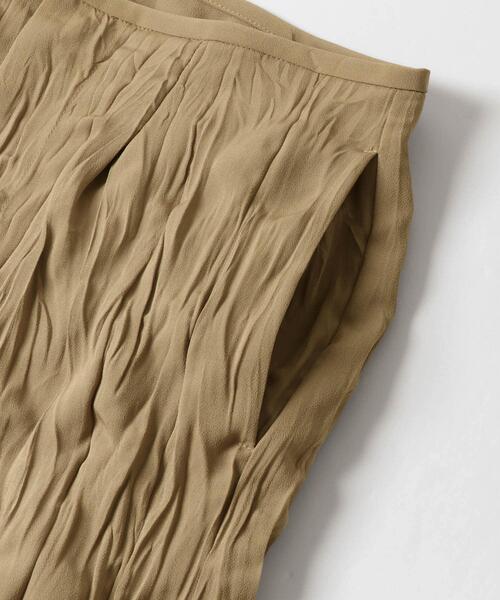 LAATO(ラート)の「WRINKLES SLIT PANTS(その他パンツ・レディース・ブラック/キャメル・38/36)」の5枚目の写真