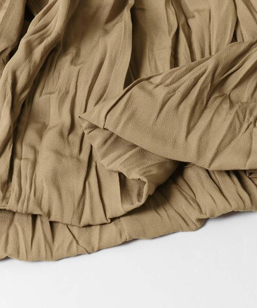 LAATO(ラート)の「WRINKLES SLIT PANTS(その他パンツ・レディース・ブラック/キャメル・38/36)」の10枚目の写真