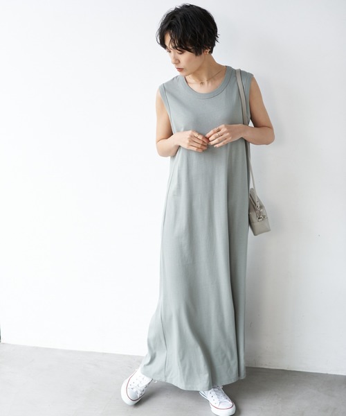 美品‼︎45R‼︎ノースリーブマキシワンピース Yahoo!オークション -「45rpm ワンピース ノースリーブ」の落札