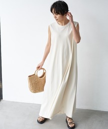 AMERICAN HOLIC | ノースリーブフレアカットマキシワンピース　〇＊(ワンピース)