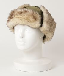 Ruben | 【Ruben】MIX FUR  FLIGHT CAP(キャップ)