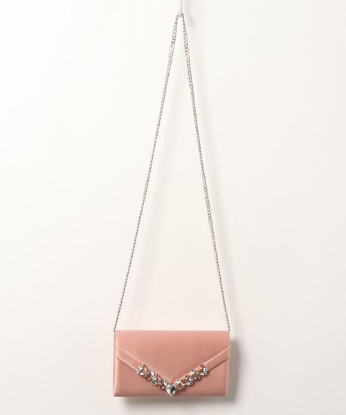 バッグ Anayi アナイ のトートバッグ サテンビジュークラッチバッグ を購入できます Anayi トートバッグ サテン ビジュークラッチバッグ トートバッグ Anayi アナイ のファッション