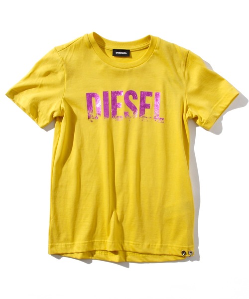 DIESEL（ディーゼル）の「DIESEL（ディーゼル）Kids & Junior レディース半袖Tシャツカットソー（Tシャツ/カットソー・キッズ・ホワイト/ブラック/イエロー・6Y/8Y/14Y/4Y/16Y/12Y/10Y）」の3枚目の写真