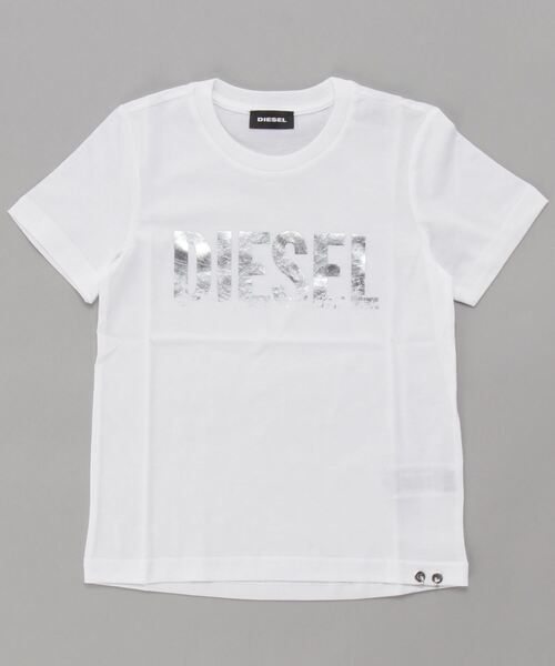 DIESEL（ディーゼル）の「DIESEL（ディーゼル）Kids & Junior レディース半袖Tシャツカットソー（Tシャツ/カットソー・キッズ・ホワイト/ブラック/イエロー・6Y/8Y/14Y/4Y/16Y/12Y/10Y）」の8枚目の写真