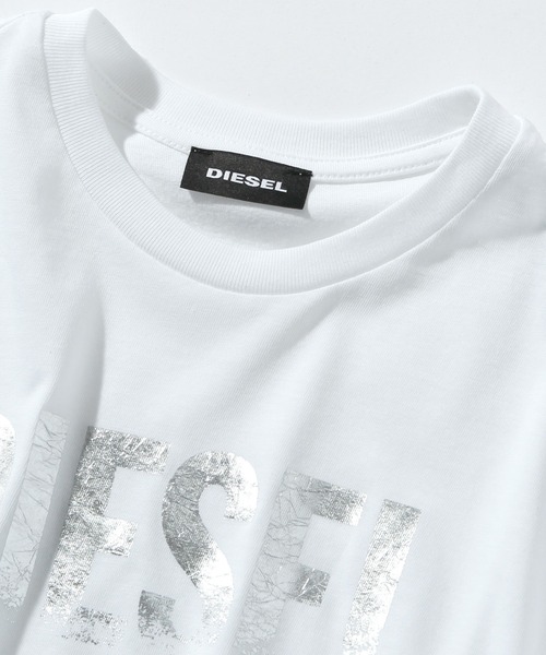 DIESEL（ディーゼル）の「DIESEL（ディーゼル）Kids & Junior レディース半袖Tシャツカットソー（Tシャツ/カットソー・キッズ・ホワイト/ブラック/イエロー・6Y/8Y/14Y/4Y/16Y/12Y/10Y）」の16枚目の写真