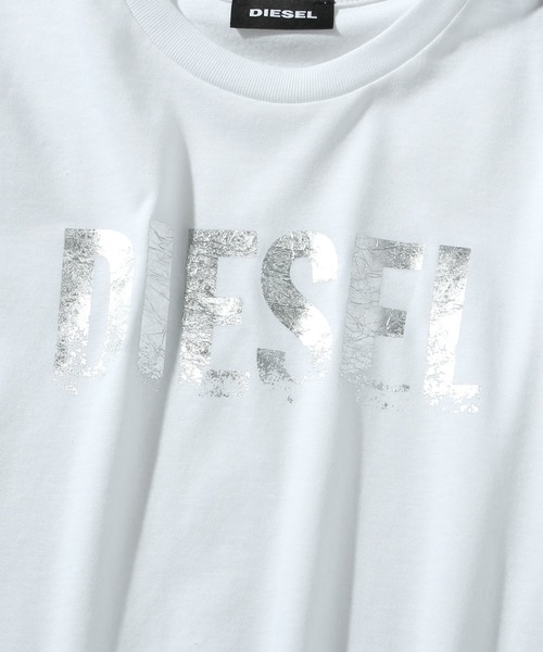 DIESEL（ディーゼル）の「DIESEL（ディーゼル）Kids & Junior レディース半袖Tシャツカットソー（Tシャツ/カットソー・キッズ・ホワイト/ブラック/イエロー・6Y/8Y/14Y/4Y/16Y/12Y/10Y）」の15枚目の写真