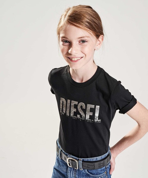 DIESEL（ディーゼル）の「DIESEL（ディーゼル）Kids & Junior レディース半袖Tシャツカットソー（Tシャツ/カットソー・キッズ・ホワイト/ブラック/イエロー・6Y/8Y/14Y/4Y/16Y/12Y/10Y）」の20枚目の写真