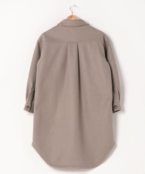 HONEYSUCKLE ROSE(ハニーサックルローズ)の「【HONEYSUCKLE ROSE】メルトンCPOジャケット(その他アウター・レディース・ダークグレー/ライトベージュ・M/L)」の3枚目の写真