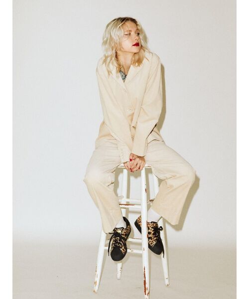 jouetie（ジュエティ）の「カラーシングルジャケット（テーラードジャケット・レディース・ライトブルー/ブラック/アイボリー/クリア/その他1・MEDIUM）」の8枚目の写真