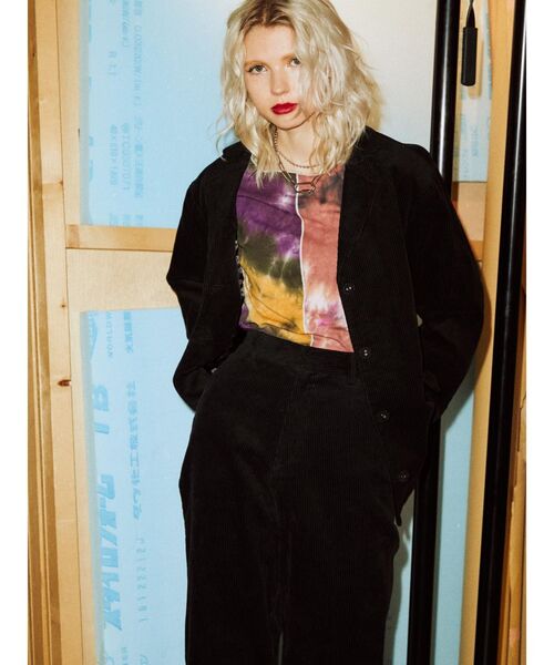 jouetie（ジュエティ）の「カラーシングルジャケット（テーラードジャケット・レディース・ライトブルー/ブラック/アイボリー/クリア/その他1・MEDIUM）」の10枚目の写真