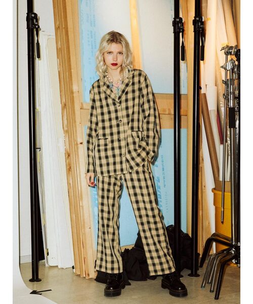 jouetie（ジュエティ）の「カラーシングルジャケット（テーラードジャケット・レディース・ライトブルー/ブラック/アイボリー/クリア/その他1・MEDIUM）」の15枚目の写真