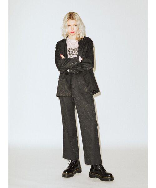 jouetie（ジュエティ）の「カラーシングルジャケット（テーラードジャケット・レディース・ライトブルー/ブラック/アイボリー/クリア/その他1・MEDIUM）」の18枚目の写真