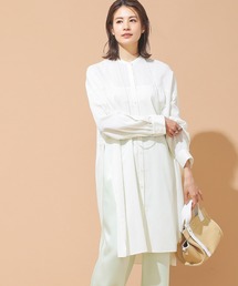 BEAMS LIGHTS | BEAMS LIGHTS / スリット シャツチュニック(Tシャツ/カットソー)