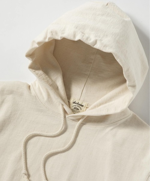 Jackman(ジャックマン)の「Dotsume Pullover Parka(パーカー・メンズ・マスタード/エメラルド/ブラック/キナリ・MEDIUM/SMALL/LARGE)」の10枚目の写真