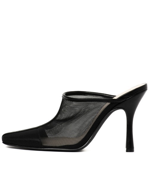 21ss新作 パンプス シューズ R E シアースクエアトゥミュール パンプス R E アールアンドイー のファッション