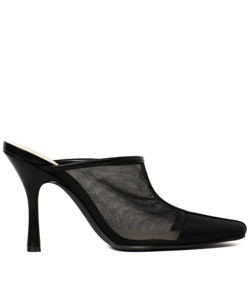 21ss新作 パンプス シューズ R E シアースクエアトゥミュール パンプス R E アールアンドイー のファッション