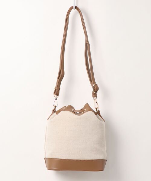 WILLSELECTION（ウィルセレクション）の「帆布×フェイクレザーコンビＢＡＧ（トートバッグ・レディース・ダークブラウン・FREE）」の3枚目の写真