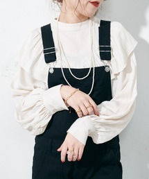 DISCOAT | 【前後2WAY】VTGボイルフリルブラウス(シャツ/ブラウス)