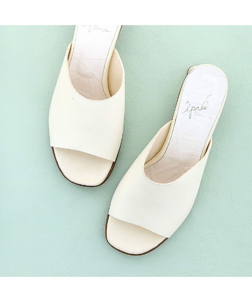 apres（アプレ）の「【LEZZA BOTANICA】シンプルミュールサンダル / apres（アプレ)（サンダル・レディース・ブラック/グレイッシュベージュ/アイボリー・24.0cm/24.5cm/22.5cm/23.0cm/23.5cm）」の11枚目の写真