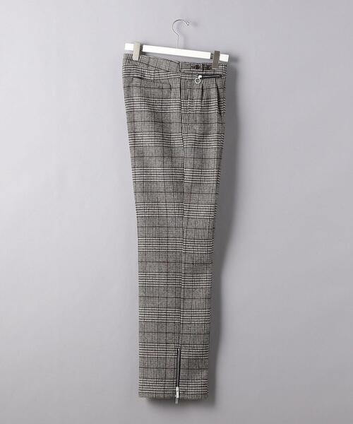 RAF SIMONS(ラフシモンズ)の「<RAF SIMONS (ラフ シモンズ) > チェック ワイド アンクルジップパンツ■■■◆(その他パンツ・メンズ・その他1・46)」の2枚目の写真