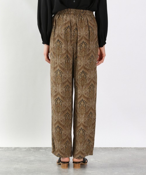 LOWRYS FARM（ローリーズファーム）の「ダマスクイージーパンツ　939536（その他パンツ・レディース・ブラック/ブラウン/ベージュ・FREE）」の12枚目の写真