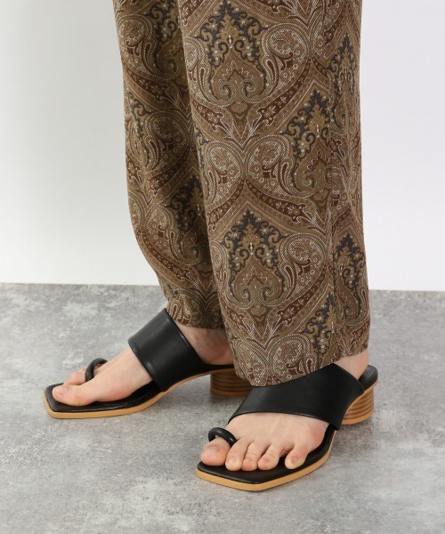 LOWRYS FARM（ローリーズファーム）の「ダマスクイージーパンツ　939536（その他パンツ・レディース・ブラック/ブラウン/ベージュ・FREE）」の15枚目の写真