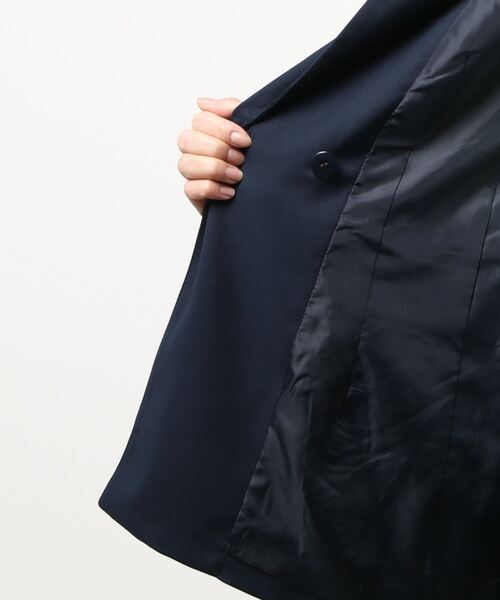 Te chichi(テチチ)の「ダブルテーラードジャケット(テーラードジャケット・レディース・ネイビー/モカ・SMALL/MEDIUM)」の3枚目の写真