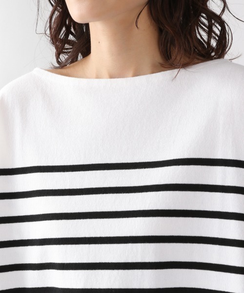 yuw(ユウ)の「パネルボーダーLS 943444(Tシャツ/カットソー・レディース・ホワイト系その他/ブルー系その他/オレンジ系その他2・FREE)」の13枚目の写真