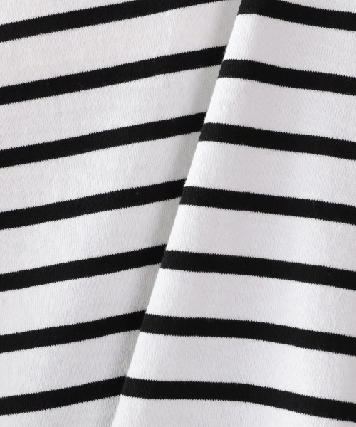 yuw(ユウ)の「パネルボーダーLS 943444(Tシャツ/カットソー・レディース・ホワイト系その他/ブルー系その他/オレンジ系その他2・FREE)」の4枚目の写真
