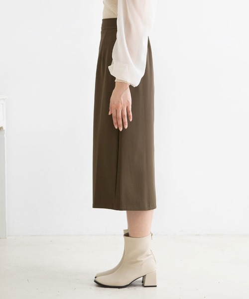 Newlyme（ニューリーミー）の「スリット入りスカート（スカート・レディース・ベージュ/ブラウン/ブラック・SMALL/MEDIUM/LARGE）」の15枚目の写真
