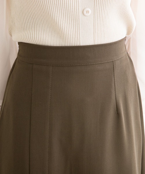 Newlyme（ニューリーミー）の「スリット入りスカート（スカート・レディース・ベージュ/ブラウン/ブラック・SMALL/MEDIUM/LARGE）」の16枚目の写真