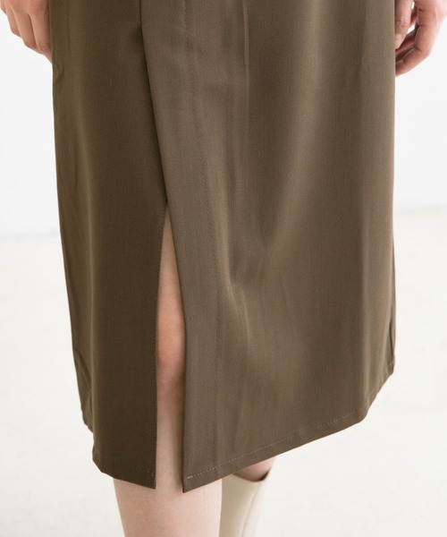 Newlyme（ニューリーミー）の「スリット入りスカート（スカート・レディース・ベージュ/ブラウン/ブラック・SMALL/MEDIUM/LARGE）」の19枚目の写真