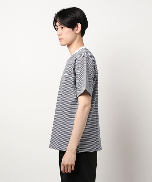 DANTON（ダントン）の「【DANTON】ポケットTシャツ STRIPE MEN（Tシャツ/カットソー・メンズ・A/C/B/その他26・40/38/42/44）」の16枚目の写真