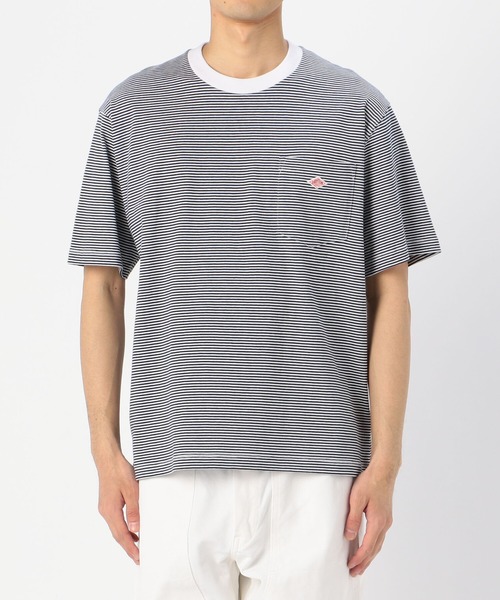 DANTON（ダントン）の「【DANTON】ポケットTシャツ STRIPE MEN（Tシャツ/カットソー・メンズ・A/C/B/その他26・40/38/42/44）」の17枚目の写真