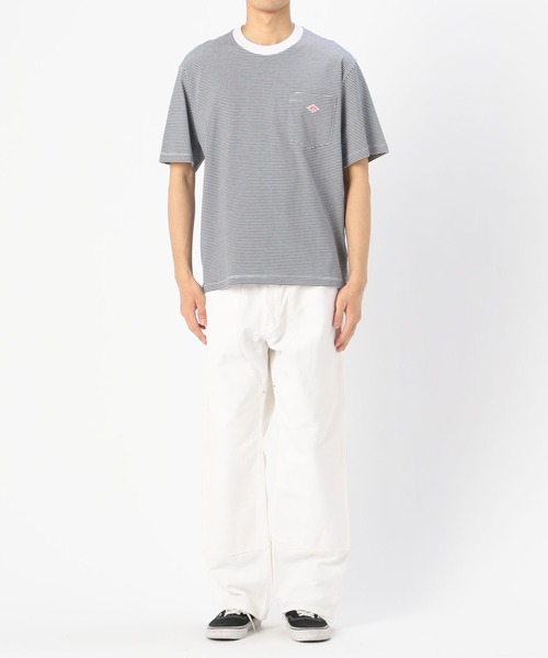 DANTON（ダントン）の「【DANTON】ポケットTシャツ STRIPE MEN（Tシャツ/カットソー・メンズ・A/C/B/その他26・40/38/42/44）」の11枚目の写真