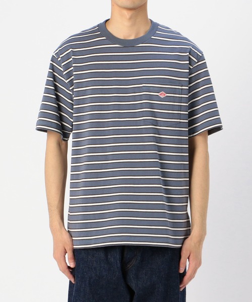 DANTON（ダントン）の「【DANTON】ポケットTシャツ STRIPE MEN（Tシャツ/カットソー・メンズ・A/C/B/その他26・40/38/42/44）」の10枚目の写真