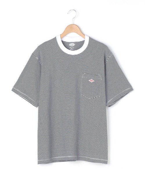 DANTON（ダントン）の「【DANTON】ポケットTシャツ STRIPE MEN（Tシャツ/カットソー・メンズ・A/C/B/その他26・40/38/42/44）」の12枚目の写真