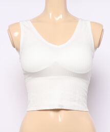 STYLEBLOCK(スタイルブロック)のリブ立体パッド付きブラ(スポーツブラ)