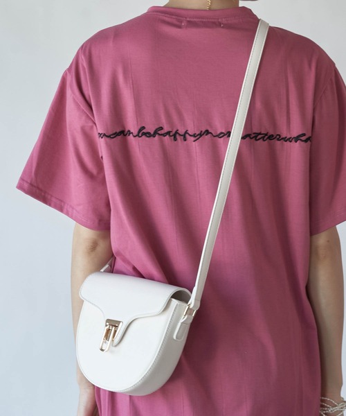 Loco Ocean(ロコオーシャン)の「フェイクレザーフラップショルダーバッグ(ショルダーバッグ・レディース・ブラック/ベージュ/ブラウン/オフホワイト/イエロー・ONE SIZE)」の18枚目の写真