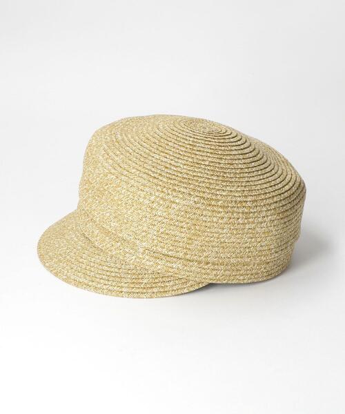 THE STATION STORE(ザ ステーション ストア)の「<closet story>マリン キャスケット(ハット・レディース・ブラック/ベージュ・FREE)」の3枚目の写真