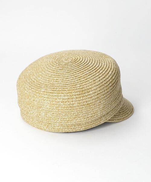 THE STATION STORE(ザ ステーション ストア)の「<closet story>マリン キャスケット(ハット・レディース・ブラック/ベージュ・FREE)」の4枚目の写真