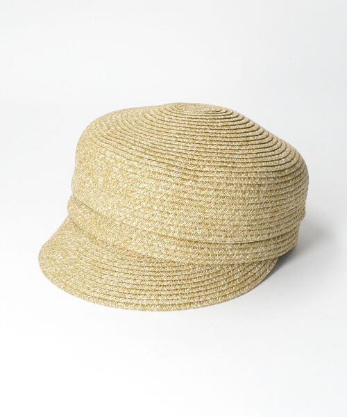 THE STATION STORE(ザ ステーション ストア)の「<closet story>マリン キャスケット(ハット・レディース・ブラック/ベージュ・FREE)」の10枚目の写真