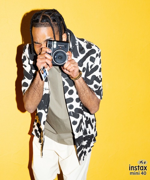 MONO-MART（モノマート）の「“チェキ” instax mini 40 専用カメラケース（カメラ/カメラグッズ・メンズ・ブラック・FREE）」の13枚目の写真